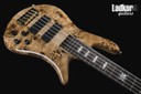 Spector Euro5 LX Poplar Burl Natural Gloss 5 String Bass NEW