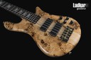 Spector Euro5 LX Poplar Burl Natural Gloss 5 String Bass NEW