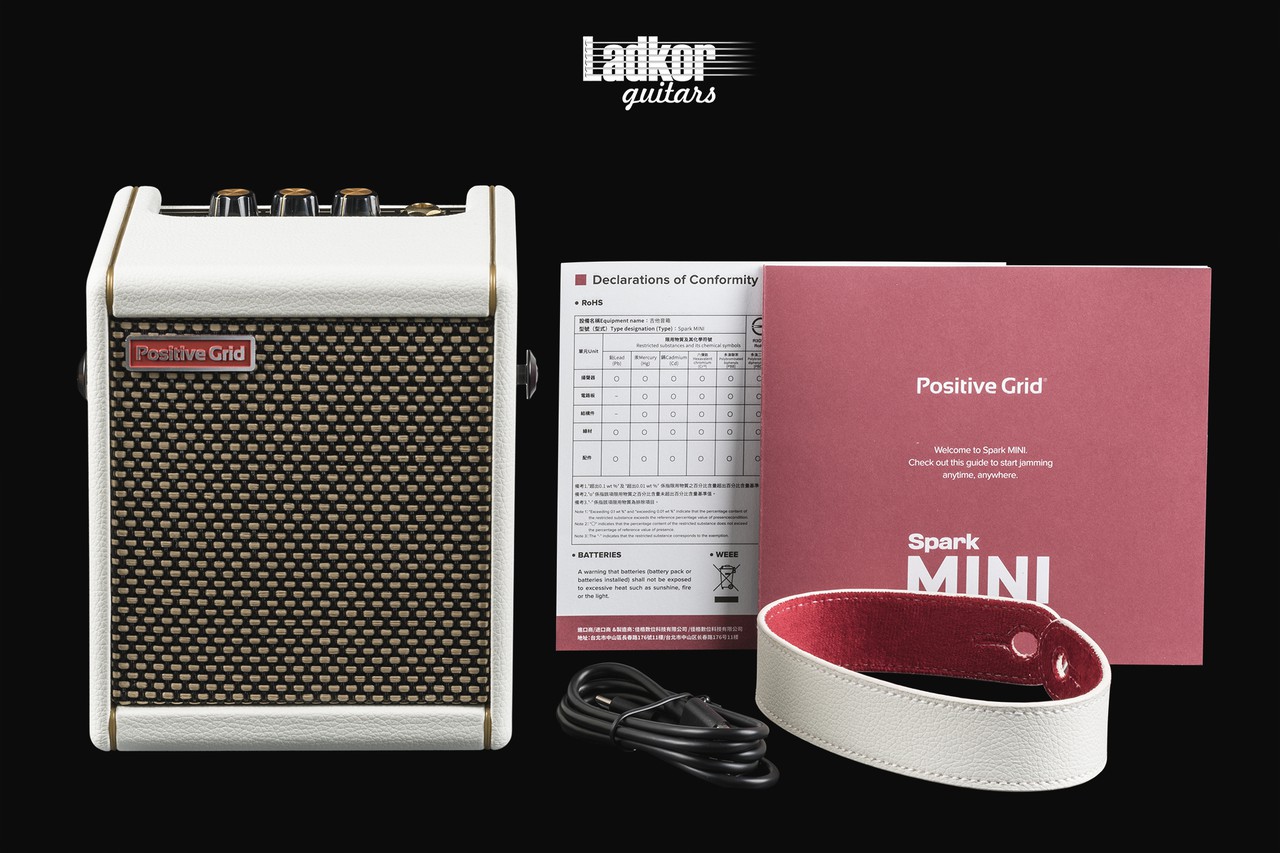 Positive Grid Spark Mini Pearl 10-Watt Modeling Guitar Combo NEW