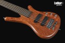 Warwick Pro Series Corvette Standard Teambuilt Bubinga Natural Transparent Satin 6 String Bass NEW