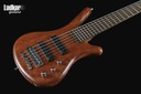 Warwick Pro Series Corvette Standard Teambuilt Bubinga Natural Transparent Satin 6 String Bass NEW