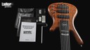 Warwick Pro Series Corvette Standard Teambuilt Bubinga Natural Transparent Satin 6 String Bass NEW