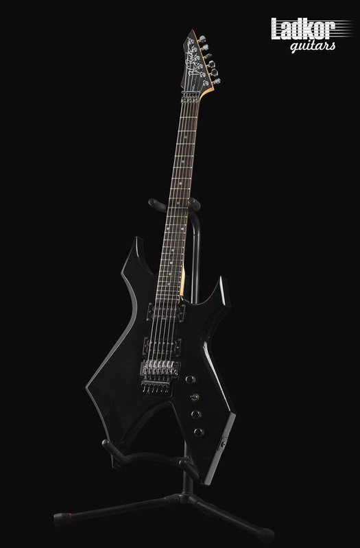 1990 B.C. Rich Warlock WG-801 Black Floyd Rose Vintage Japan