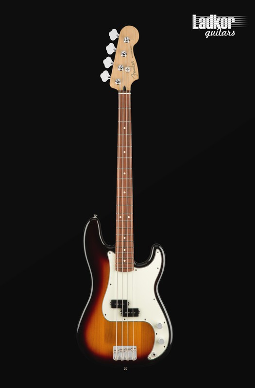 Fender Player Precision Bass 3-Color Sunburst Pau Ferro NEW