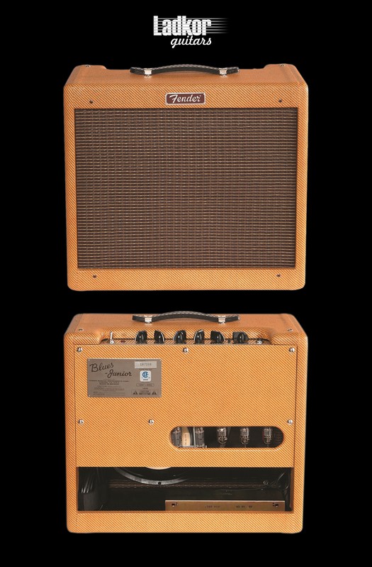 Fender Blues Junior Lacquered Tweed 1x12 15 Watts Combo NEW