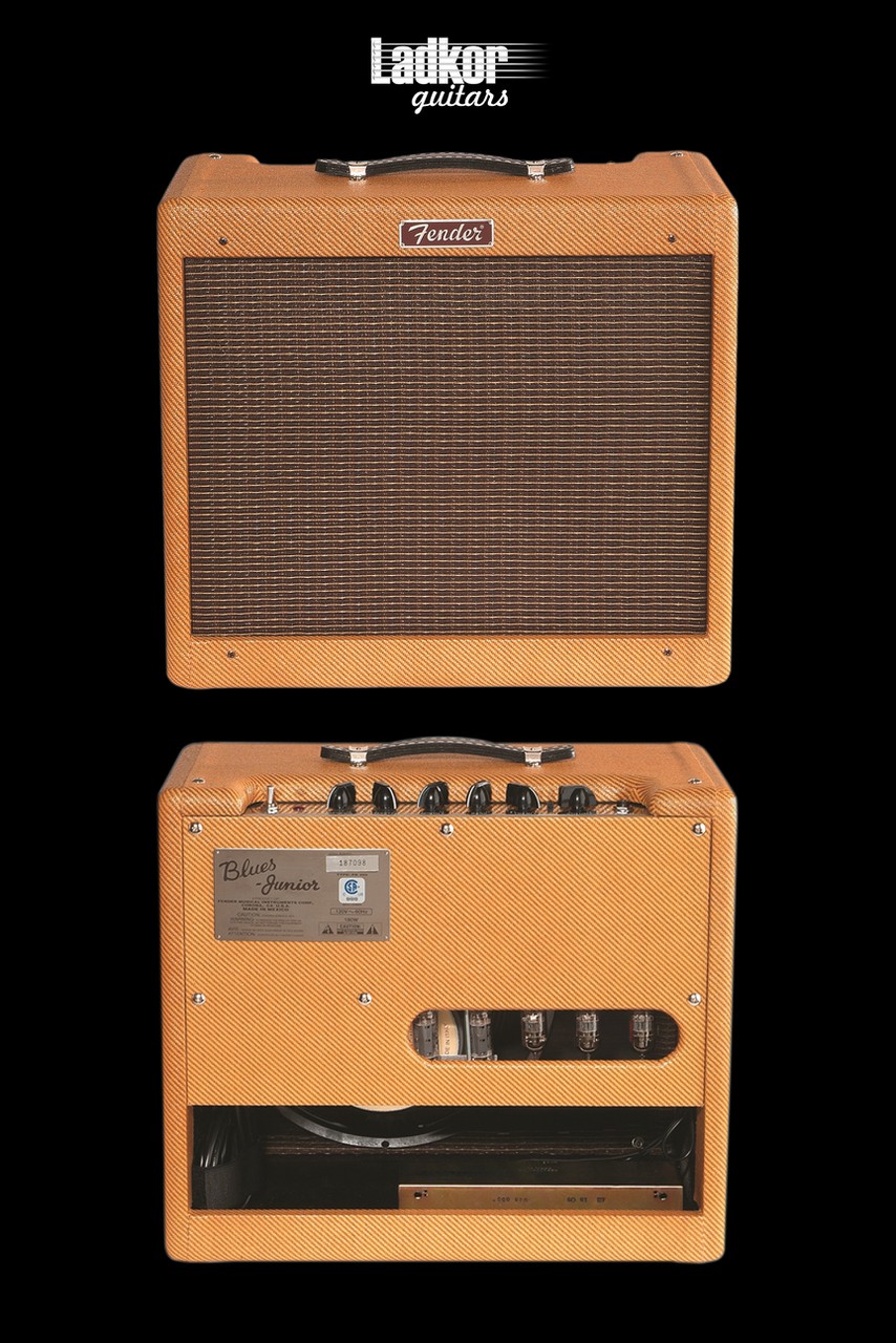 Fender Blues Junior Lacquered Tweed 1x12 15 Watts Combo NEW
