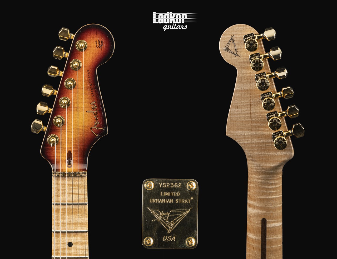 BUSKER'S　Stratocaster　Model 2007 Fender Custom Shop Masterbuilt Yuriy Shishkov