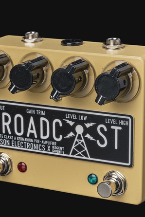 Hudson Dual Broadcast Dual (for Regent Sounds) with Hi-Cut Toggle Ltd Sand Yellow