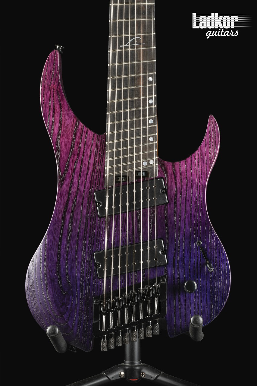 Legator G8FP Iris Fade Ghost Headless Fanned Fret Multi