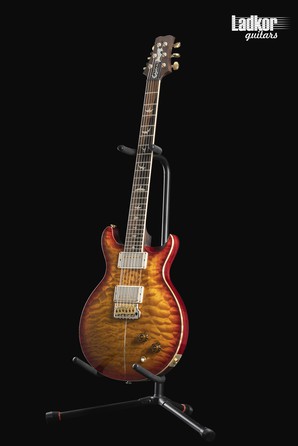 2020 PRS Santana Retro Wood Library Artist Package Quilt Cherry Sunburst All Rosewood Neck Brazilian FB