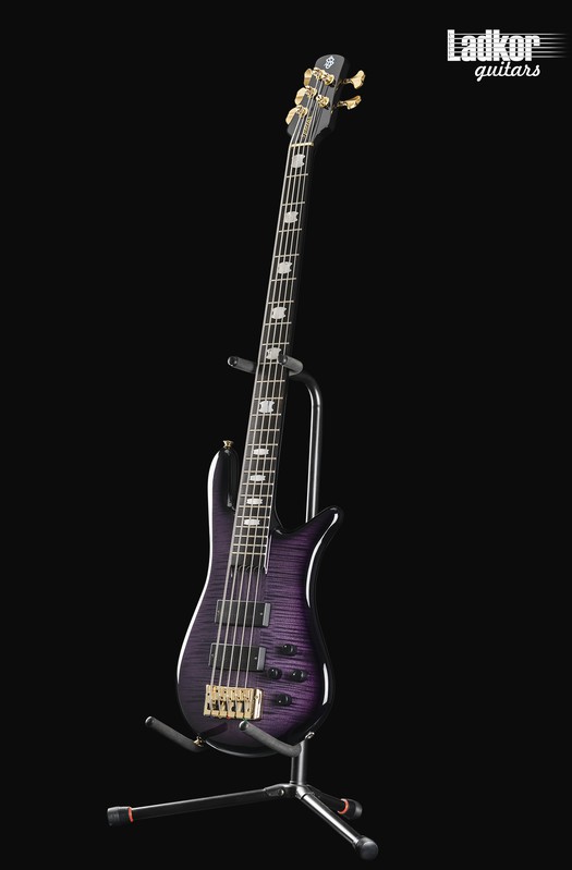 Spector Euro 5 LT Violet Fade Gloss 5 String Bass NEW