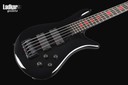 Spector Euro 5 LX Alex Webster Solid Black Cannibal Corpse Signature 5 String Bass NEW