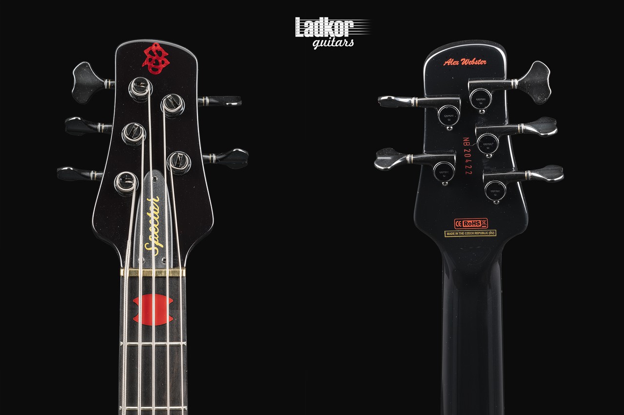 Spector Euro 5 LX Alex Webster Solid Black Cannibal Corpse Spector Euro 5 LX Alex Webster Solid Black Cannibal Corpse