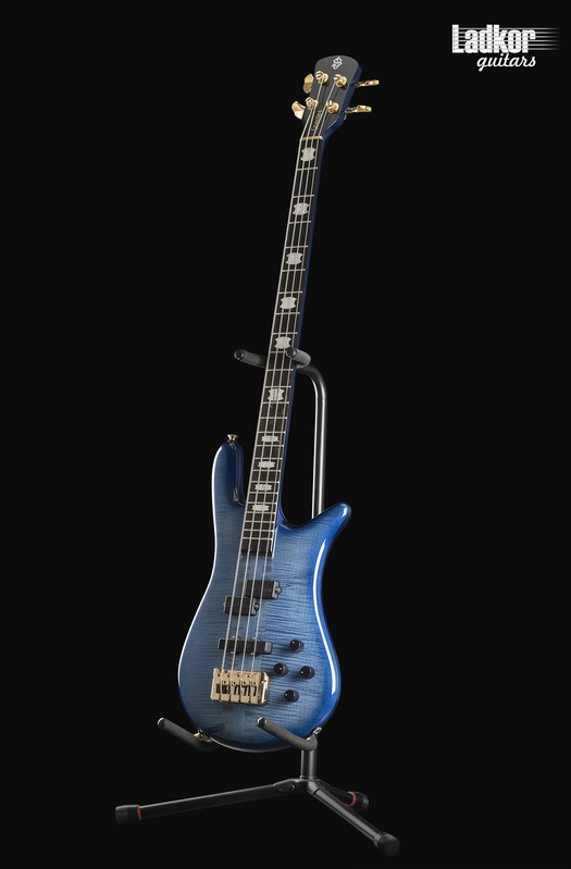 Spector Euro 4 LT Blue Fade Gloss 4 String Bass NEW