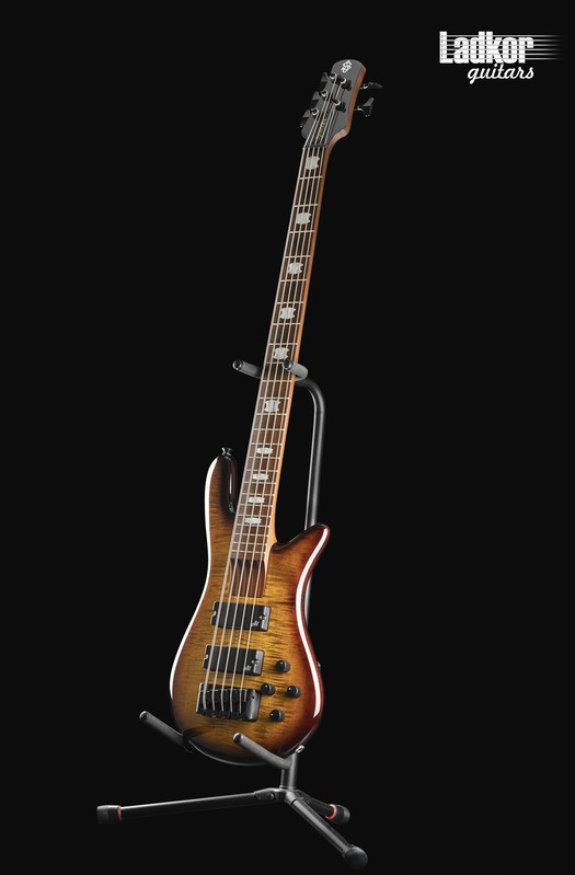 Spector Euro Bolt 5 Tobacco Sunburst 5 String Bass NEW