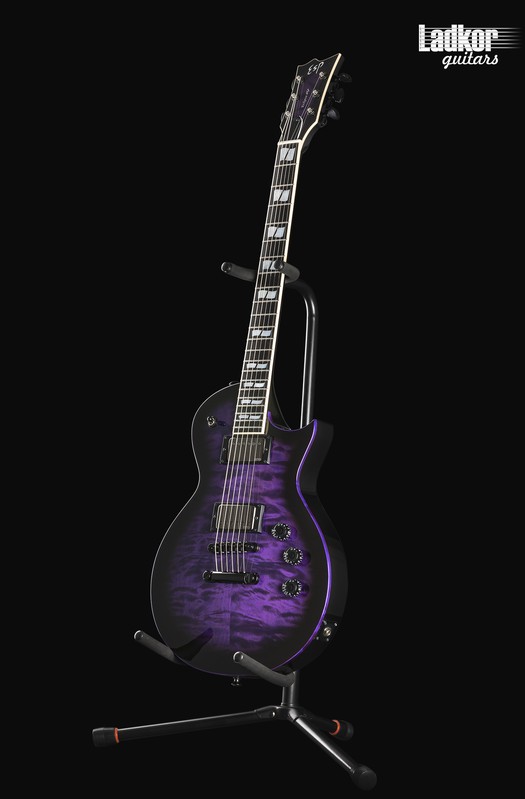 ESP USA Eclipse Dark Purple Sunburst Quilt Top NEW