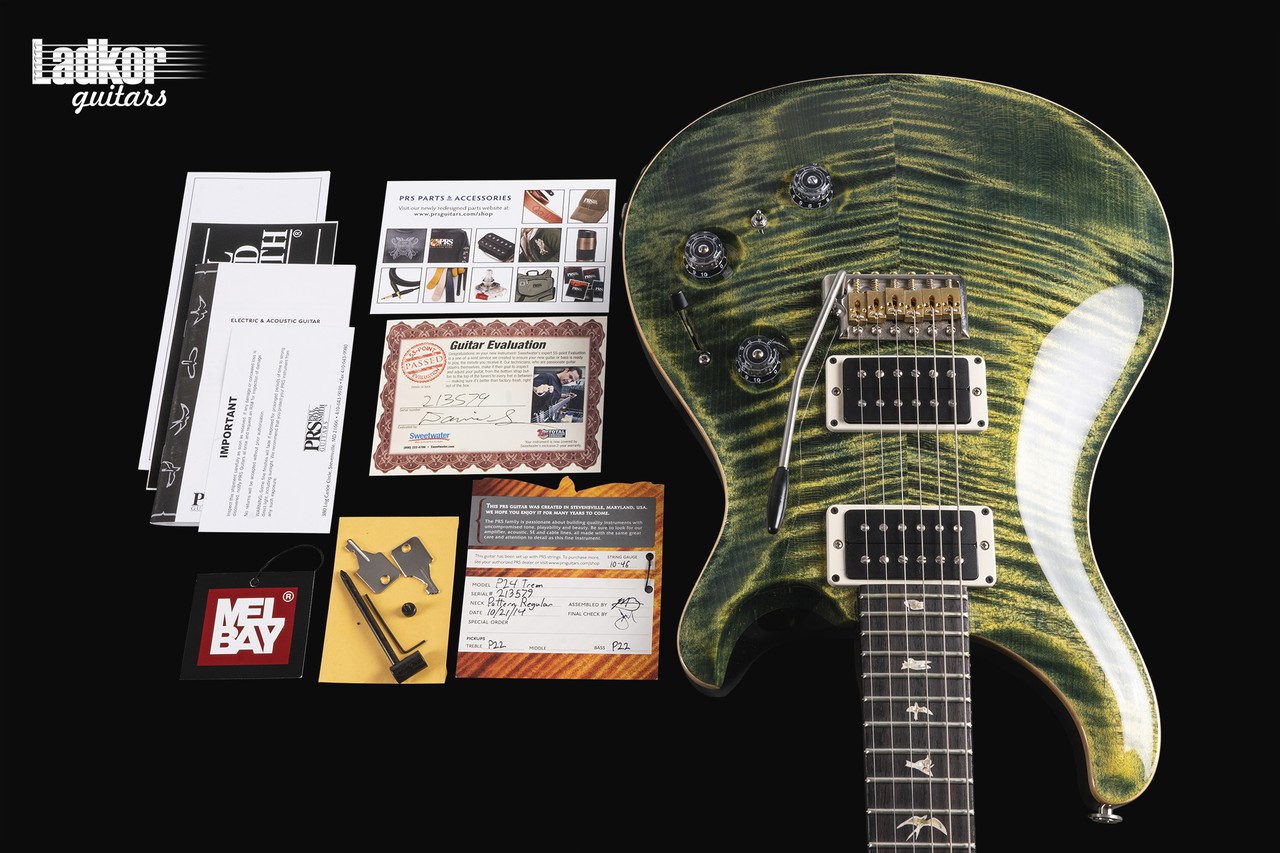 2014 PRS Custom 24 Piezo P24 Trem Leprechaun Tooth