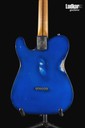 JK Custom Glorycaster Tele Satin Blue and Yellow Cracked Flag Relic NEW