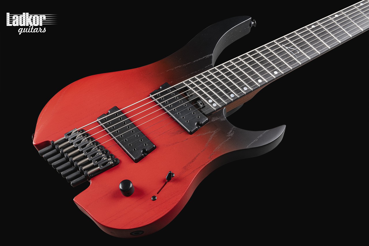 Legator G8FP Crimson Ghost Headless Fanned Fret Multi Scale 8