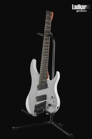 Legator G7FP SnowFall Ghost Headless Fanned Fret Multi Scale 7 String Performance Series NEW