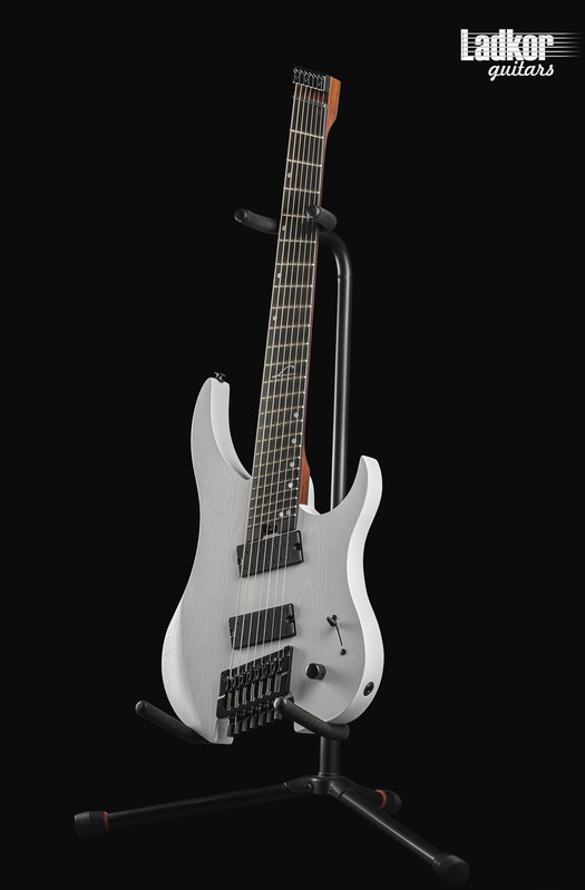 Legator G7FP SnowFall Ghost Headless Fanned Fret Multi Scale 7 String Performance Series NEW