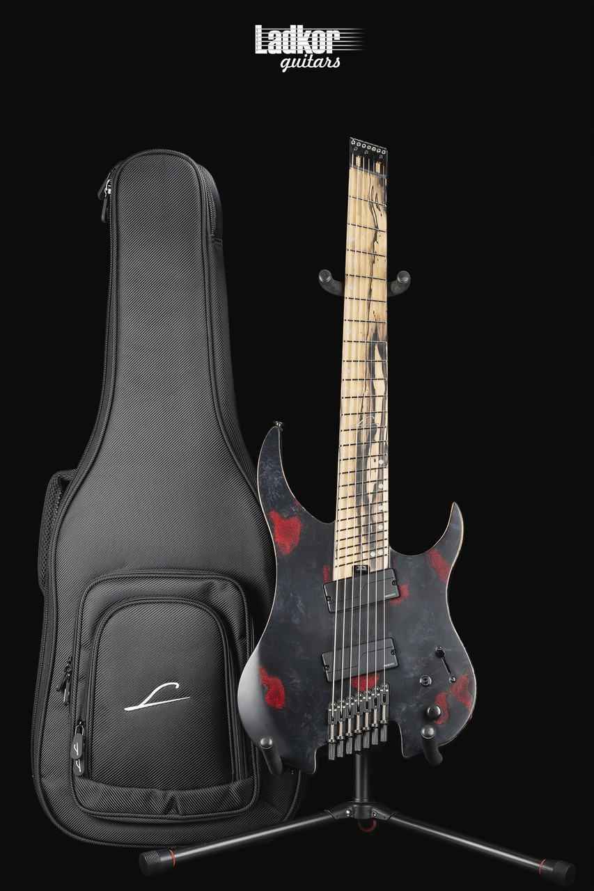 Legator G7FX Black Widow Ghost Headless Fanned Fret Multi Scale 7