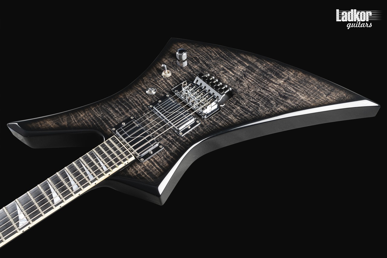 2002 Jackson USA Select KE2 Kelly Transparent Black Nokturnal