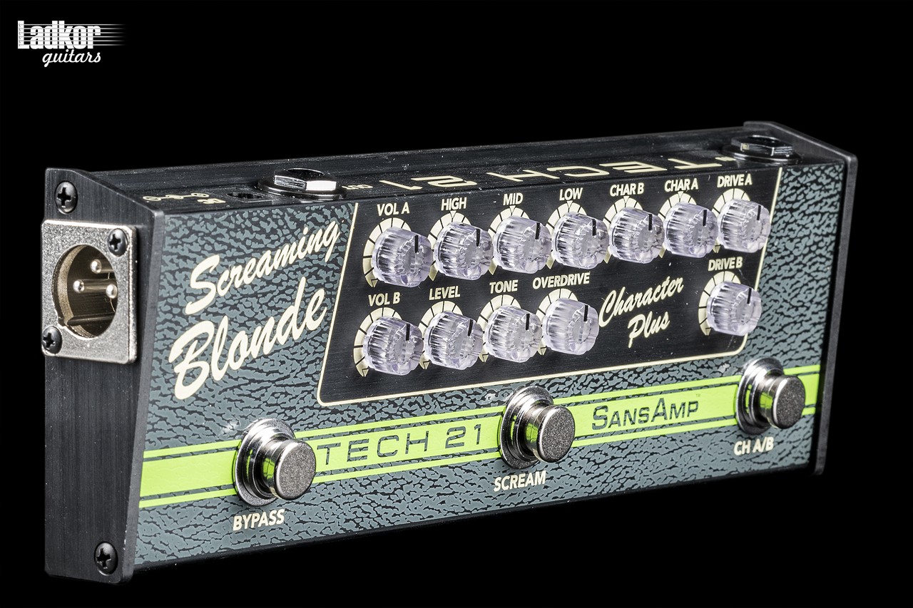 ギター TECH 21 Screaming Blonde SansAmp Tech 21 SansAmp Character Series - Screaming Blonde From Japan | eBay