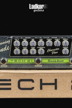 Tech 21 Screaming Blonde SansAmp Character Series Plus Series Pedal NEW