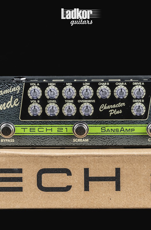 Tech 21 Screaming Blonde SansAmp Character Series Plus Series Pedal NEW