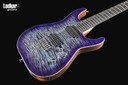 ESP USA M-7 HT Baritone Purple Haze Sunburst Quilt Top NEW