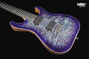 ESP USA M-7 HT Baritone Purple Haze Sunburst Quilt Top NEW