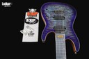 ESP USA M-7 HT Baritone Purple Haze Sunburst Quilt Top NEW