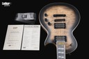 ESP USA Eclipse Satin Flame Maple Top See Thru Black Sunburst NEW