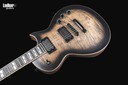 ESP USA Eclipse Satin Flame Maple Top See Thru Black Sunburst NEW