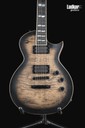 ESP USA Eclipse Satin Flame Maple Top See Thru Black Sunburst NEW