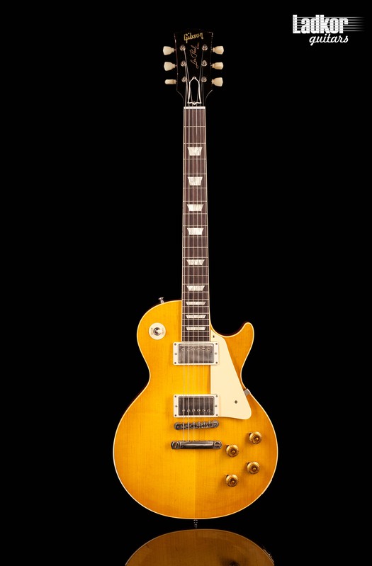 Gibson Custom Shop 1958 Les Paul Standard Reissue Lemon Burst Light Aged Murphy Lab NEW