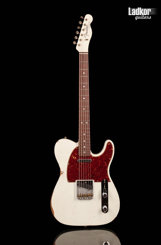 Fender Custom Shop '64 Telecaster Aged Olympic White Relic Limited Edition NEW