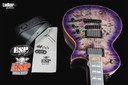 ESP USA Eclipse Purple Haze Sunburst Quilt Maple Top EMG NEW