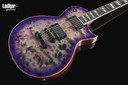 ESP USA Eclipse Purple Haze Sunburst Quilt Maple Top EMG NEW