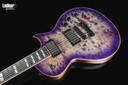 ESP USA Eclipse Purple Haze Sunburst Quilt Maple Top EMG NEW