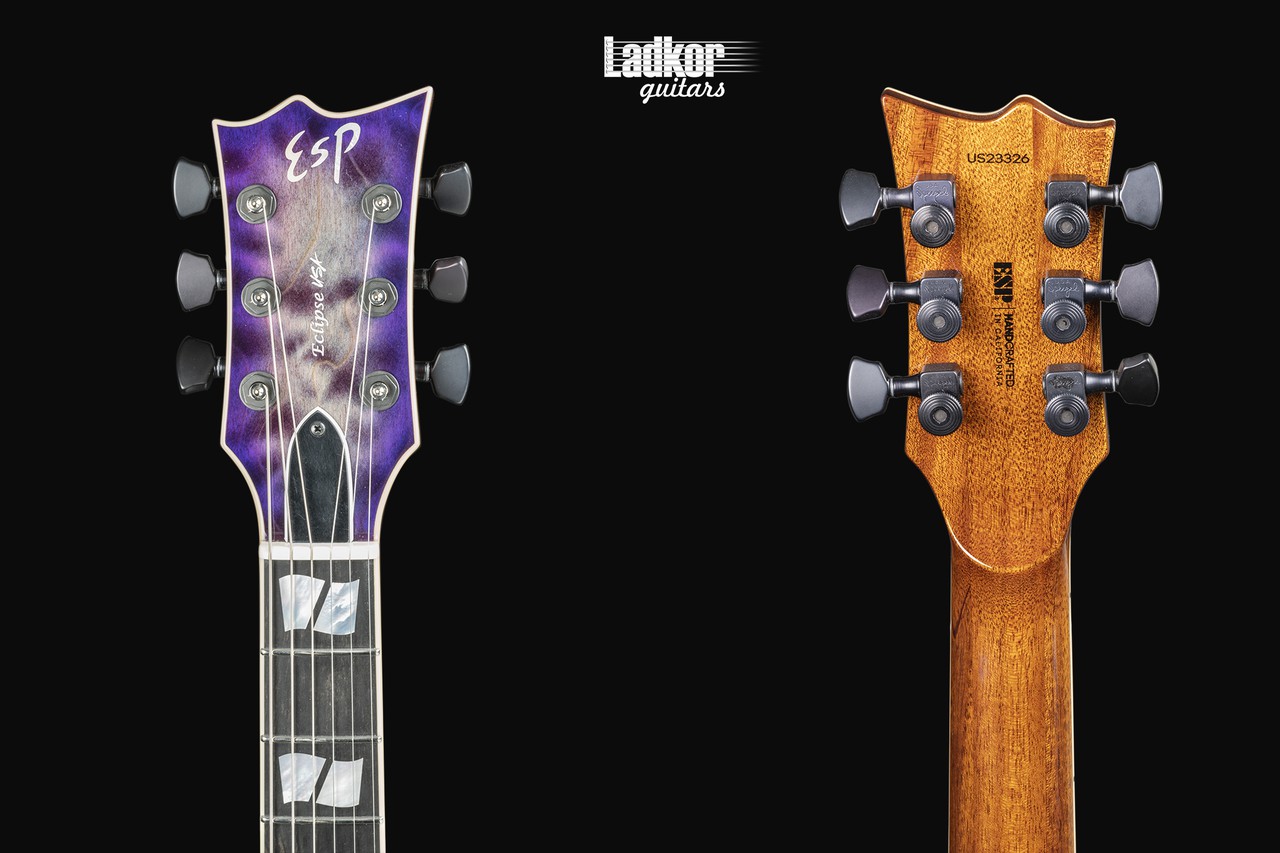 ESP USA Eclipse Purple Haze Sunburst Quilt Maple Top EMG NEW ESP USA Eclipse Purple Haze Sunburst Quilt Maple Top EMG NEW