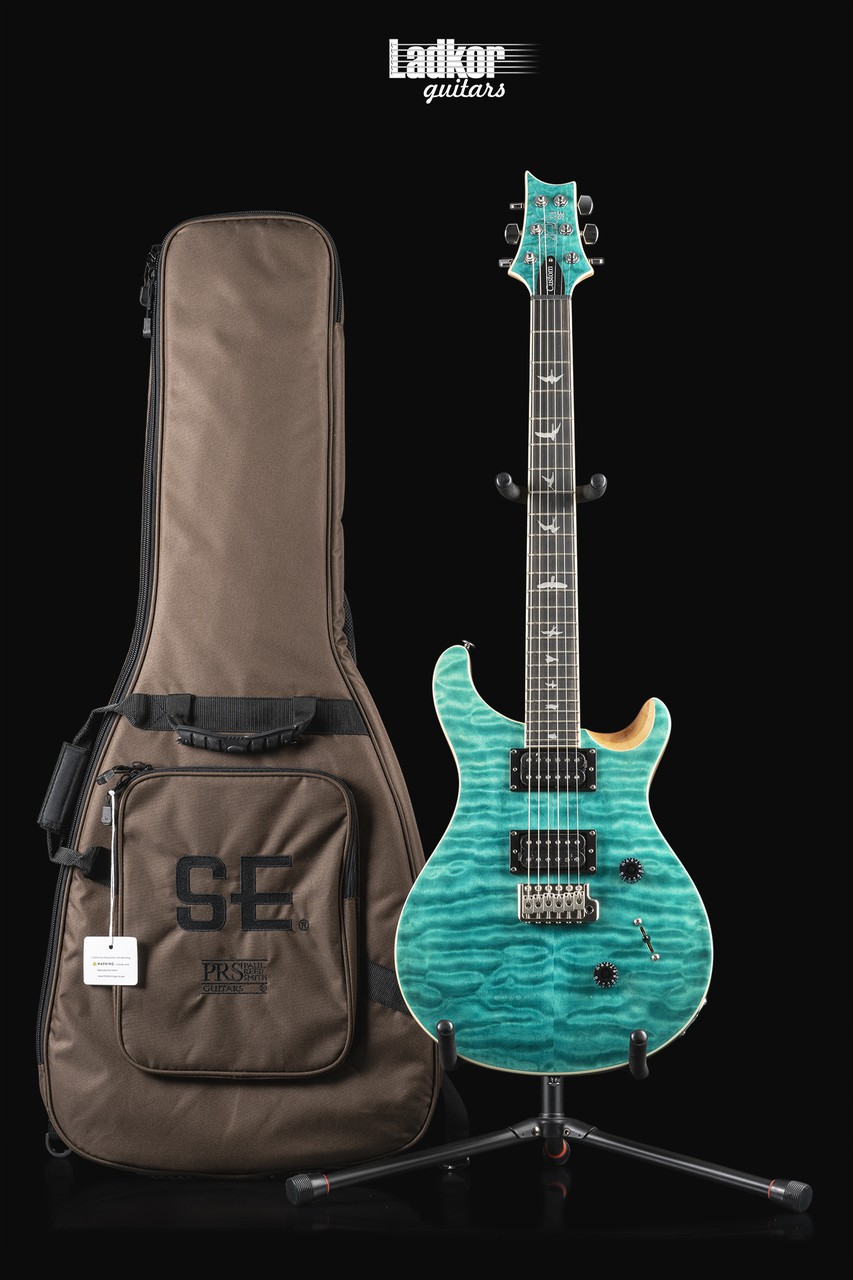 PRS SE Custom 24 Quilt Turquoise NEW PRS SE Custom 24 Quilt Turquoise NEW