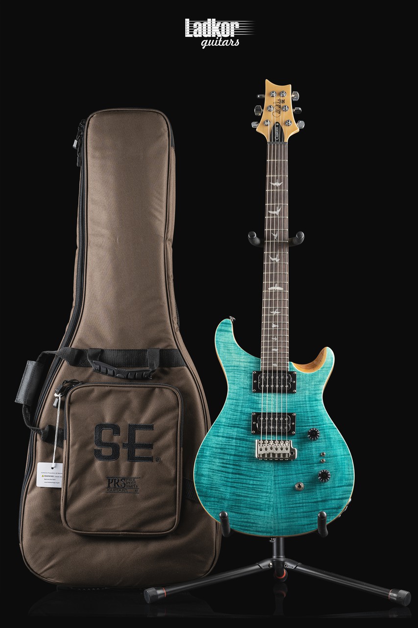 PRS SE custom 24-08 turquoise 純正ケース付き PRS SE custom 24-08
