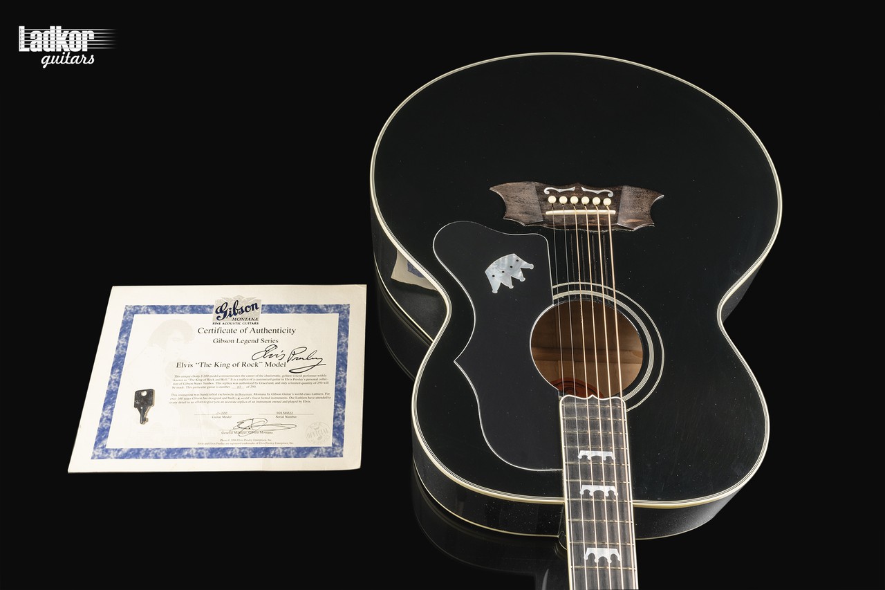 Gibson j-200 エルビス　限定モデル Gibson J-200 Elvis Presley limited edition presented by