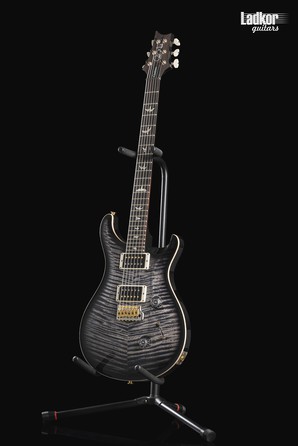 PRS Custom 24 Charcoal Burst 10 Top NEW