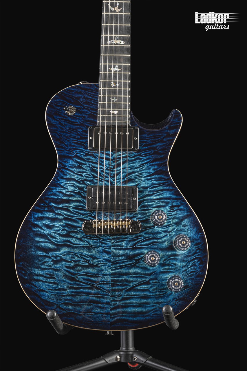 2024 PRS Mark Tremonti Stoptail Wood Library 10 Top Quilt Cobalt