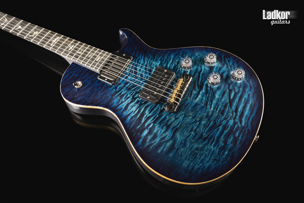 2024 PRS Mark Tremonti Stoptail Wood Library 10 Top Quilt Cobalt