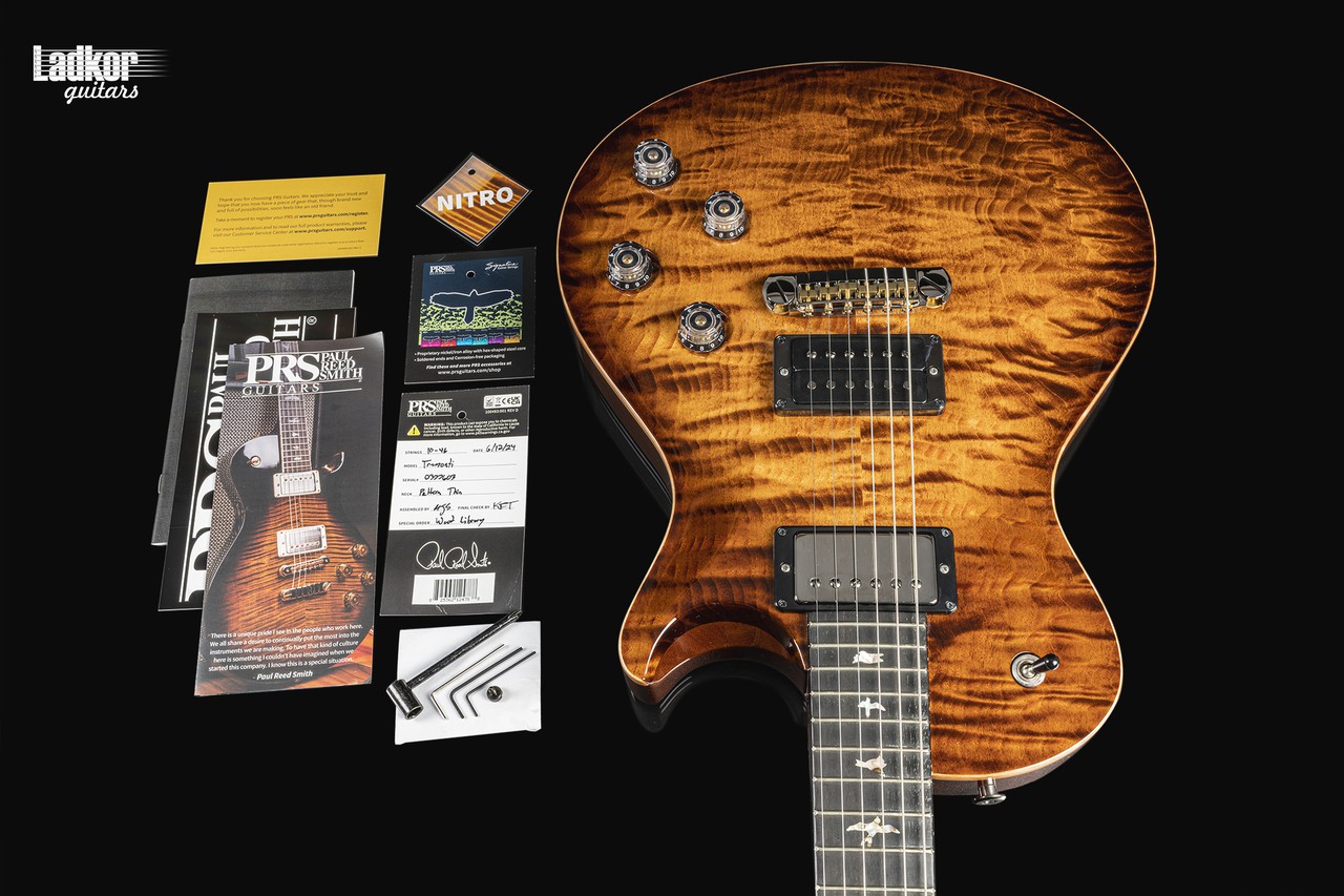 2024 PRS Mark Tremonti Stoptail Wood Library 10 Top Quilt
