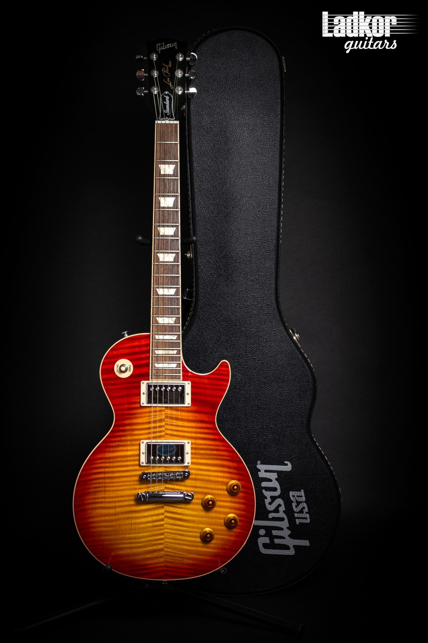 2012 Gibson Les Paul Standard Premium Plus Cherry Sunburst Slim